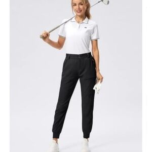 Podulla Jogger Pants Black Womens Size L Versatile Outdoor Golf Hiking Travel